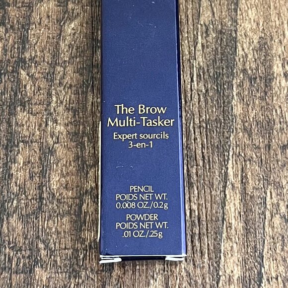 Estee Lauder The Brow Multi-Tasker 3 in 1 Pencil Powder Brush Shade 03 Brunette - Picture 3 of 8
